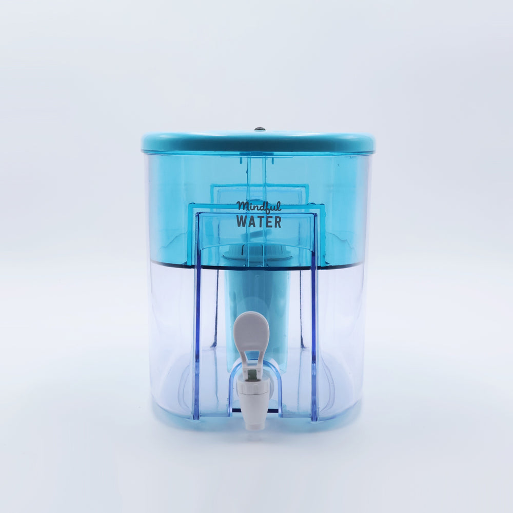 Water Dispenser/Container with Purifier Filter for Alkaline Water, 9L, for Refrigerator or Kitchen