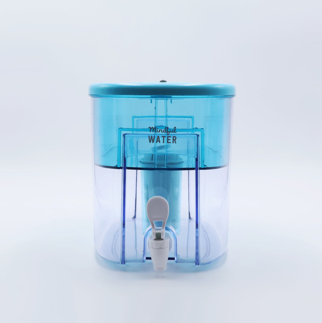 Water Dispenser/Container with Purifier Filter for Alkaline Water, 9L, for Refrigerator or Kitchen